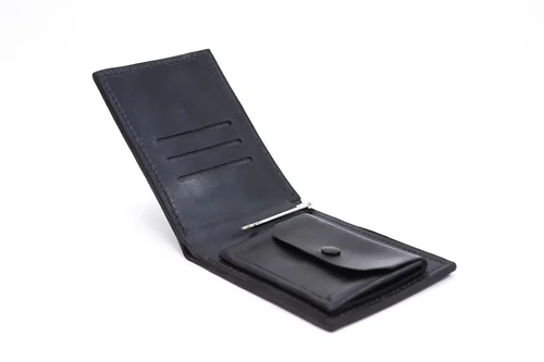 Kožená peněženka Dollarman BLACK
