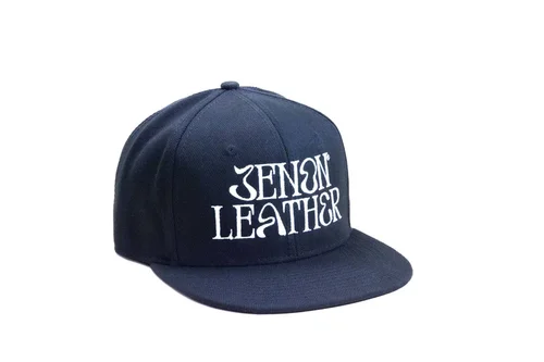 Kšiltovka Jenon Leather BLACK