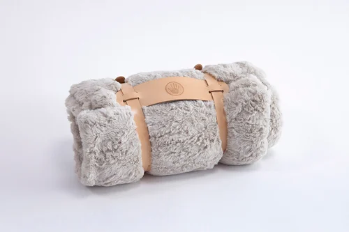 Jenon Letaher Travel Blanket BEIGE
