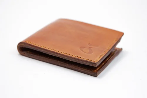 Kožená peněženka Leather Cash BROWN