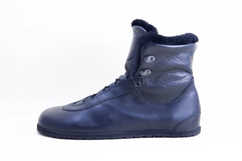 Jenon leather Snowflake BLACK