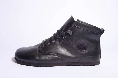Jenon leather Yeans SNOWBLACK