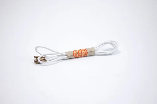 Pumps elastic straps - white