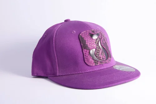 Kšiltovka Jenon Leather PURPLE "J"