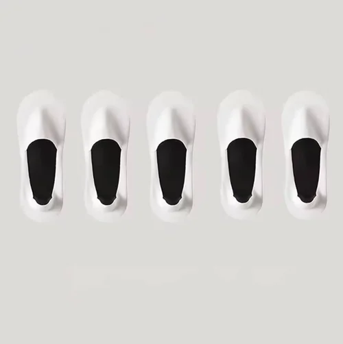 Nízké ponožky bílé