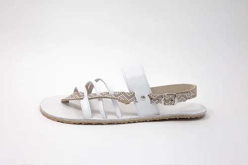 Jenon Leather STRAPS WHITEINDI