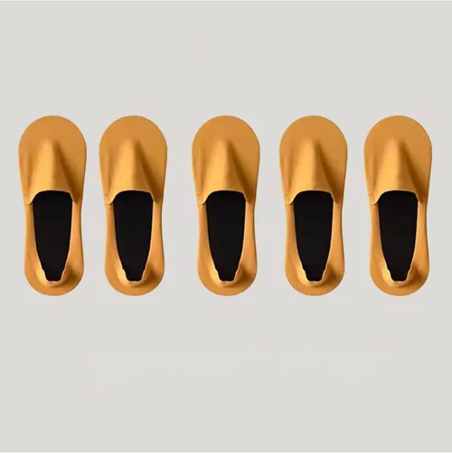 Nízké ponožky žluté