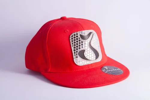 Kšiltovka Jenon Leather RED "J"