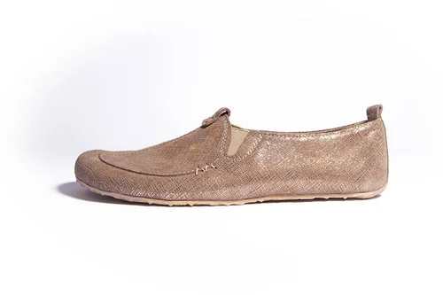 Jenon Leather Loafers GOLD