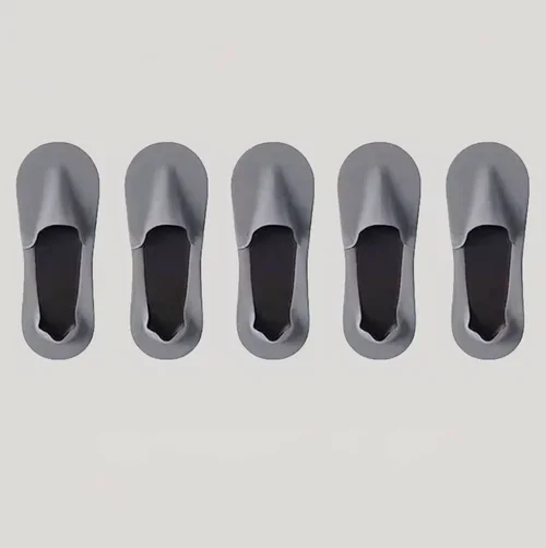 Nízké ponožky šedé