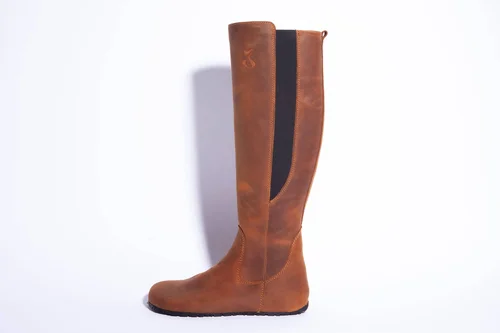Jenon Leather kozačky ETERNAL BOOTS BROWN