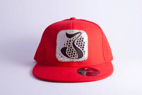 Kšiltovka Jenon Leather RED "J"