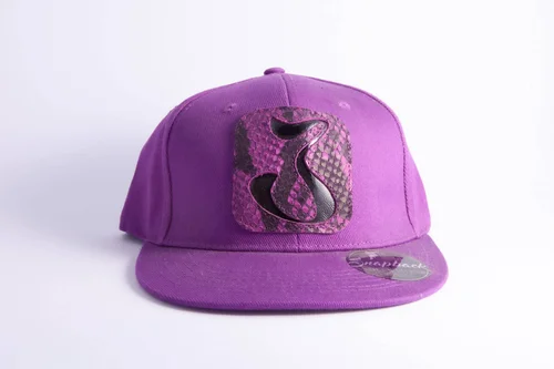 Kšiltovka Jenon Leather PURPLE "J"