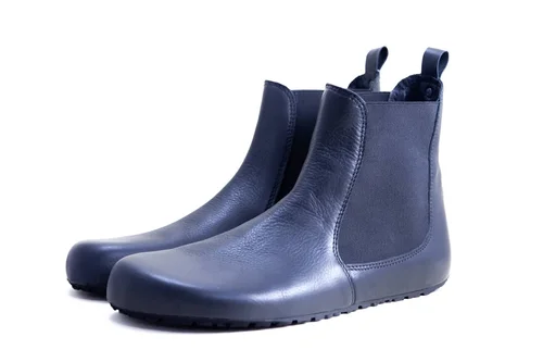 Jenon Leather Chelsea VALZZ BLACK
