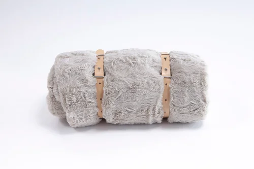 Jenon Letaher Travel Blanket BEIGE