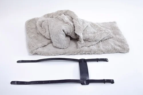 Jenon Letaher Travel Blanket BLACK