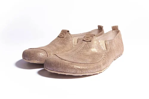 Jenon Leather Loafers GOLD
