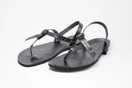 Jenon Leather HUARACHE BLACK