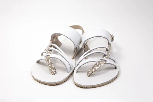Jenon Leather STRAPS WHITEINDI