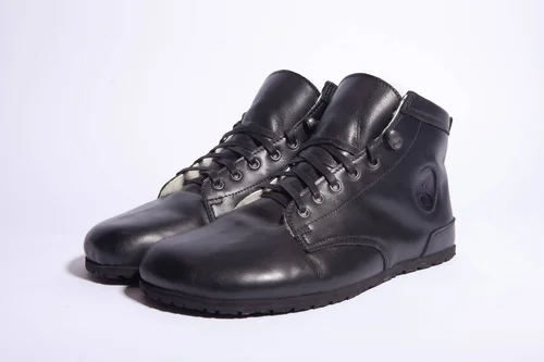 Jenon leather Yeans SNOWBLACK