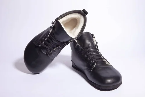 Jenon leather Yeans SNOWBLACK
