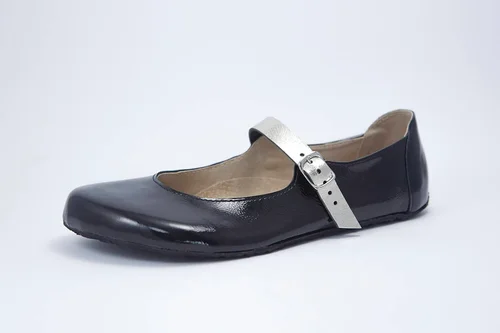 Jenon Leather Villet SHINY BLACK